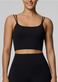 Sling Yoga Top With Open Back, Shockproof Sports Bra For Running, Fitness And Workout