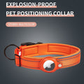 Non-choke dog GPS tracking collar in black, suitable for medium and large breed dogs