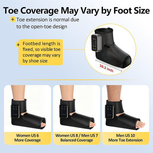 Air-Pressure Kneading & Heating Foot Massager
