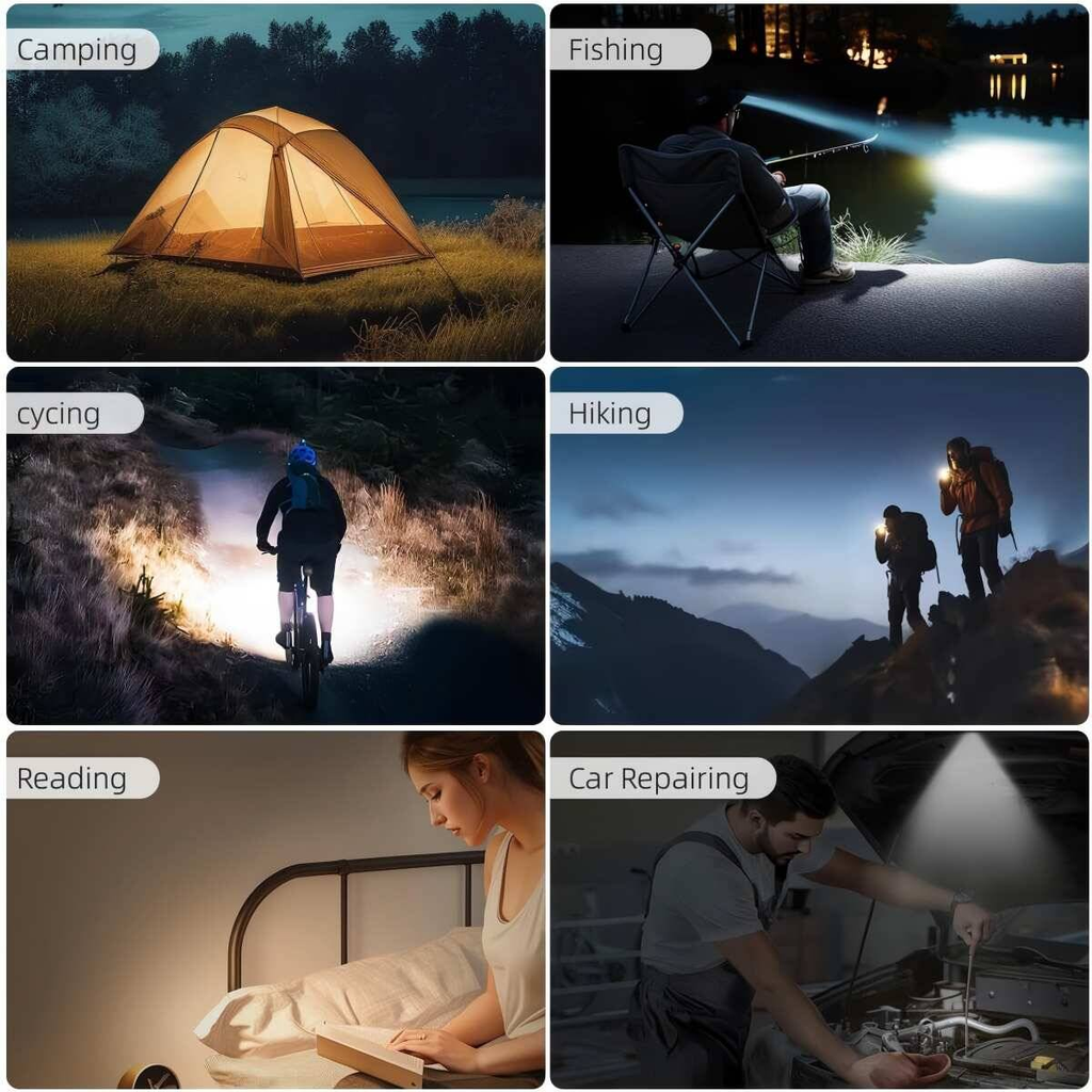 Flat LED Pocket Torch With Magnetic Base & Strobe