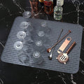 Premium Non-Slip Silicone Dish Draining Mat – Heat Resistant Kitchen Sink Liner