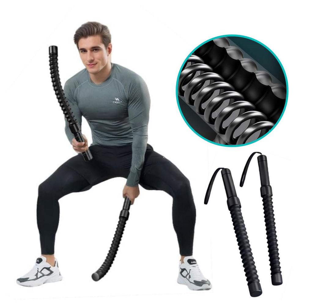 Cordless Battle Ropes with Non-slip Handles
